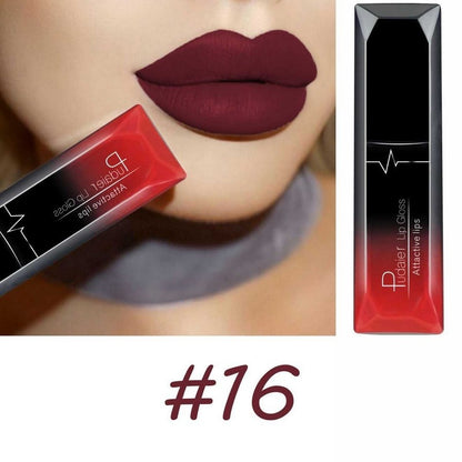 Christmas Lip Makeup 18 Color Super Matte Velvet Long Lasting Lipgloss Liquid Lipstick Lip Cream Gift For   Valentine's Day Gifts