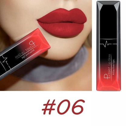 Christmas Lip Makeup 18 Color Super Matte Velvet Long Lasting Lipgloss Liquid Lipstick Lip Cream Gift For   Valentine's Day Gifts