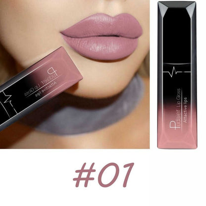 Christmas Lip Makeup 18 Color Super Matte Velvet Long Lasting Lipgloss Liquid Lipstick Lip Cream Gift For   Valentine's Day Gifts