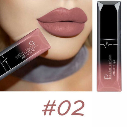 Christmas Lip Makeup 18 Color Super Matte Velvet Long Lasting Lipgloss Liquid Lipstick Lip Cream Gift For   Valentine's Day Gifts