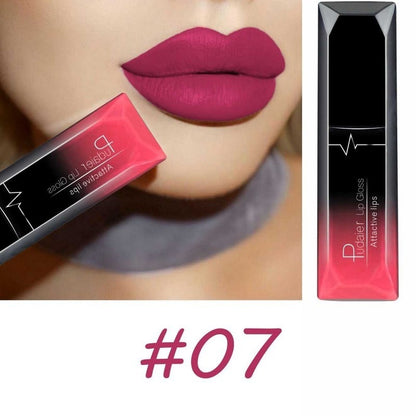 Christmas Lip Makeup 18 Color Super Matte Velvet Long Lasting Lipgloss Liquid Lipstick Lip Cream Gift For   Valentine's Day Gifts