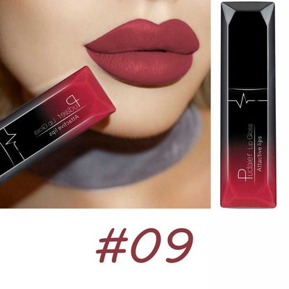 Christmas Lip Makeup 18 Color Super Matte Velvet Long Lasting Lipgloss Liquid Lipstick Lip Cream Gift For   Valentine's Day Gifts