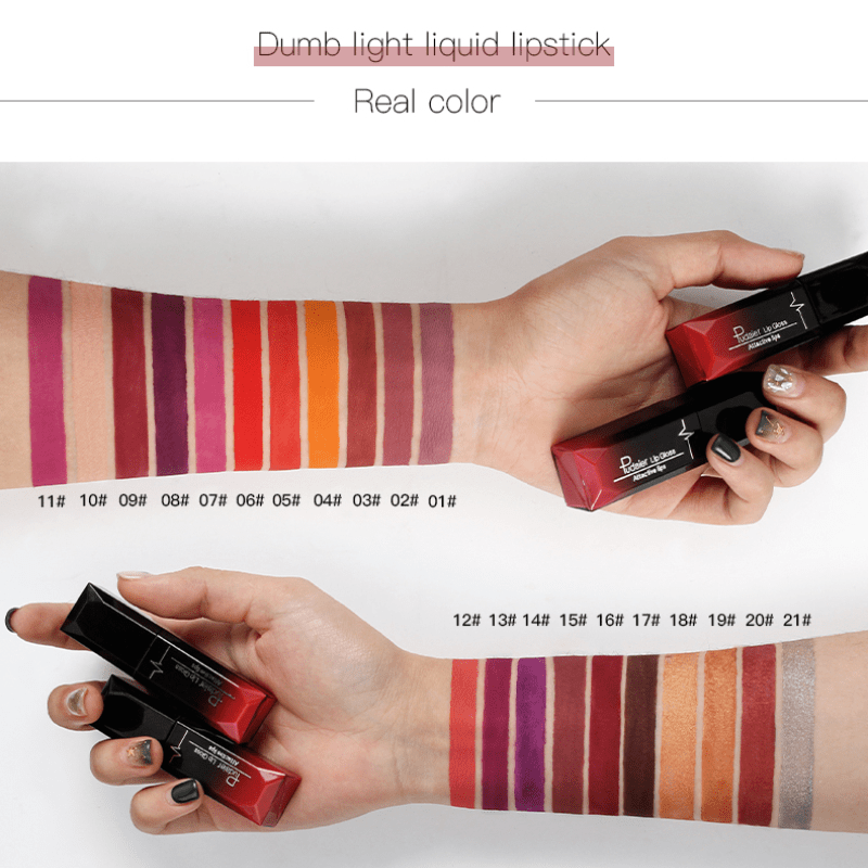 Christmas Lip Makeup 18 Color Super Matte Velvet Long Lasting Lipgloss Liquid Lipstick Lip Cream Gift For   Valentine's Day Gifts