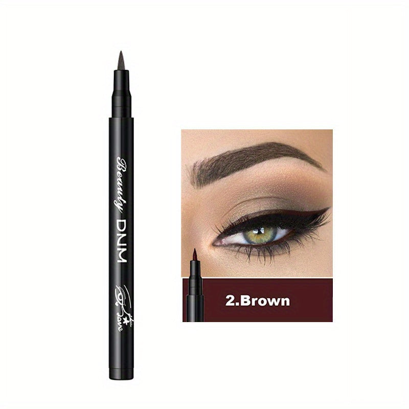 12 Colors Soft Matte Liquid Eyeliner Balm Pen - Long-Lasting, Smudge-Proof, Waterproof, Natural Look - Perfect for Music Festival and Everyday Use