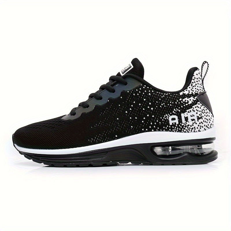 Ultra-Lightweight Womens Sports Sneakers - Breathable, Air Cushion, Low-Top, Fabric Upper, Rubber Sole, Lace-Up Closure, Perfect for Walking, Running, Tennis, and Everyday Wear