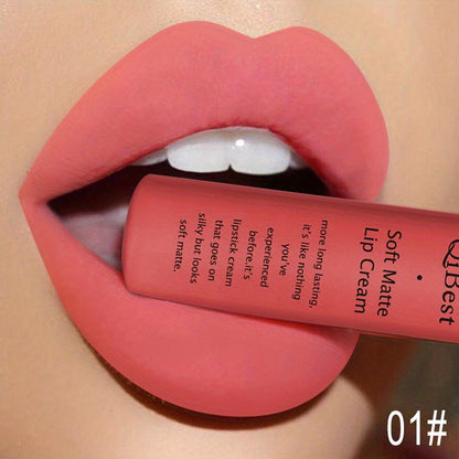 34 Colors Liquid Lipstick Waterproof Matte Nude Lipstick Pigment Red Long Lasting Lip Gloss Women Makeup Lip Gloss, Valentine's Day Gift