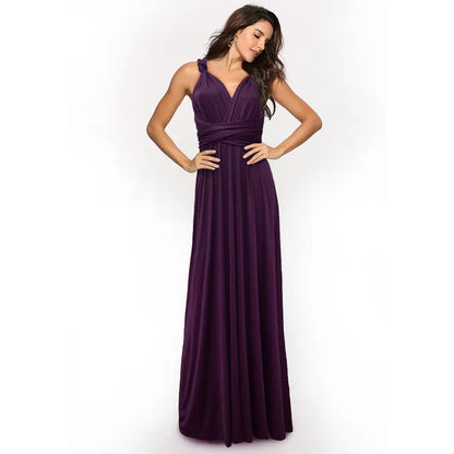 Casual Dresses ROSEWOOD Floor Length LONG Maxi Infinity Dress Convertible Formal Wrap Sexy Bridesmaid Dress Evening Dress Wedding Cocktail 230419