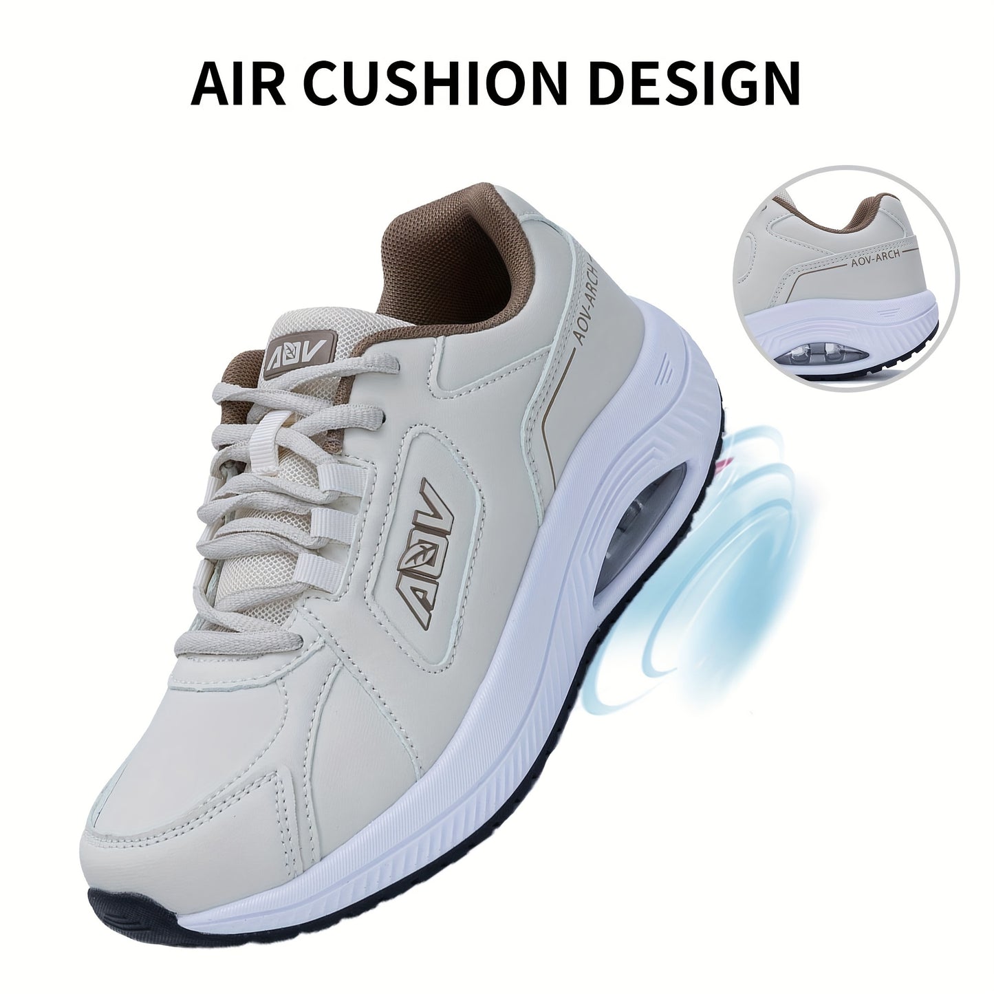 Womens Walking Orthotic Shoes Breathable Sneakers with Arch Support for Running Gym Workout