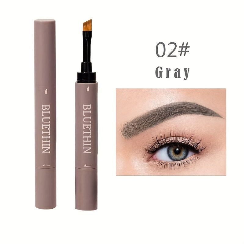 Double-ended Eyebrow Cream, Waterproof And Sweat Proof, Smudge Proof, Long Lasting Makeup Without Separation, Eyebrow Pencil With Matching Brush Eyebrow Pomade