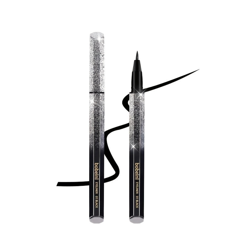 1pc Starry Night Waterproof Eyeliner Pen with Soft Sponge Tip - Long-Lasting, Smooth, Quick-Drying, and Smudge-Proof for Beautiful, Professional Eye Makeup Looks