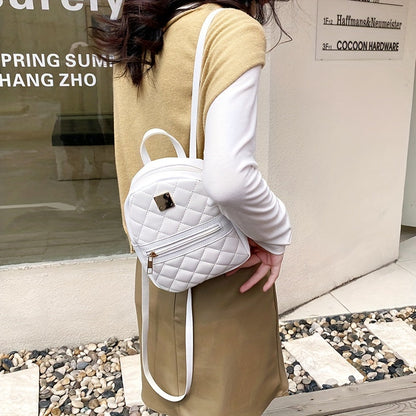 eybag - Cute Mini Small Size Women's Backpack, With Adjustable Strap, Zipper Casual Shoulder Bag, Mobile Casual Phone Bag, Casual Camera Bag, Lipstick Bag, Key Bag (17*8*19)cm