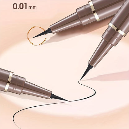 Ultra-Fine Waterproof Liquid Eyeliner Pen - Eyeliner - Quick-Drying, Smudge-Proof, Sweat-Resistant, Long-Lasting, Skinny Liner for Precise Definition and All-Day Wear