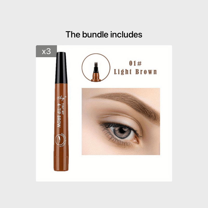 Ultra-Longwear Waterproof Eyebrow Pencil - Smudge-Proof, Sweat-Resistant Formula for a Natural, All-Day Flawless Look