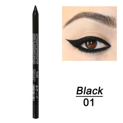 Vibrant Multi-Colored Metallic Smoky Eyeliner - Long-Lasting, Waterproof, Glitter Finish, Smudge-Proof, Easy to Apply Eye Makeup for Music Festival, Party, and Everyday Use