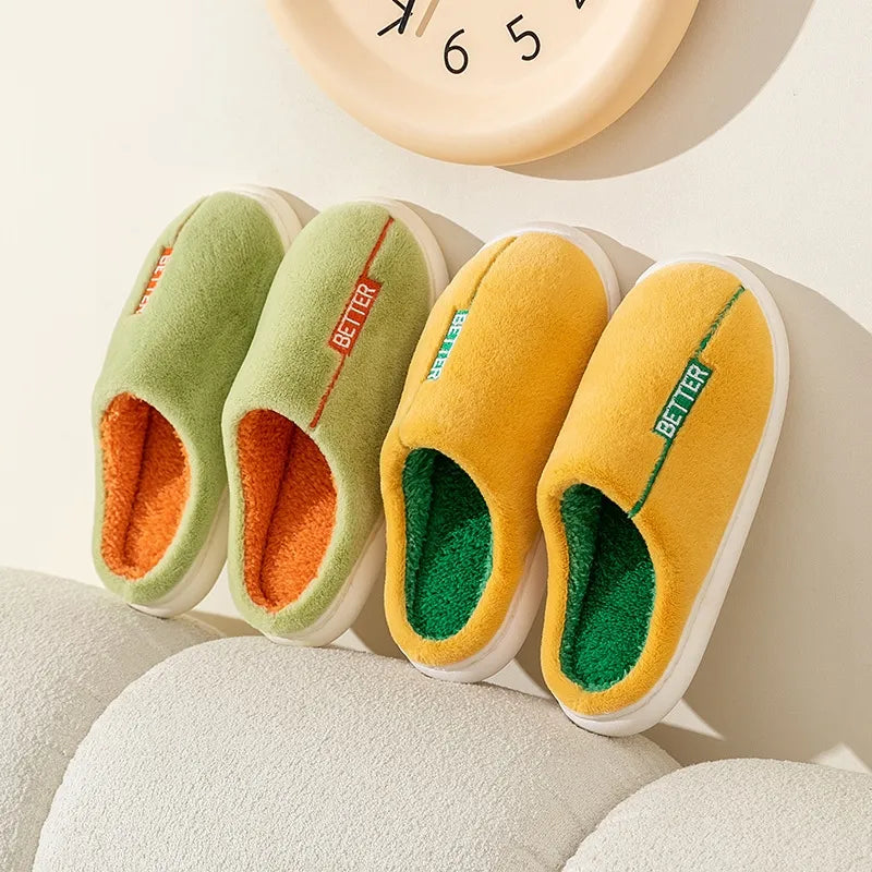 GAI Fashion slippers Comfortable home summer new non-slip purple red yellow grey women's slippers eur36-41