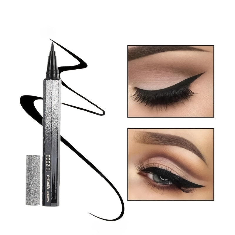 1pc Starry Night Waterproof Eyeliner Pen with Soft Sponge Tip - Long-Lasting, Smooth, Quick-Drying, and Smudge-Proof for Beautiful, Professional Eye Makeup Looks