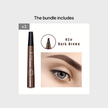 Ultra-Longwear Waterproof Eyebrow Pencil - Smudge-Proof, Sweat-Resistant Formula for a Natural, All-Day Flawless Look