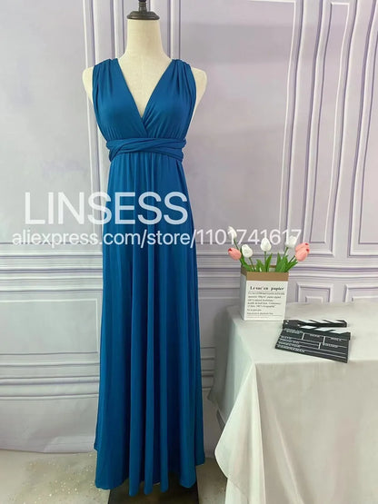 Casual Dresses ROSEWOOD Floor Length LONG Maxi Infinity Dress Convertible Formal Wrap Sexy Bridesmaid Dress Evening Dress Wedding Cocktail 230419