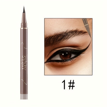 Ultra-Fine Waterproof Liquid Eyeliner Pen - Eyeliner - Quick-Drying, Smudge-Proof, Sweat-Resistant, Long-Lasting, Skinny Liner for Precise Definition and All-Day Wear