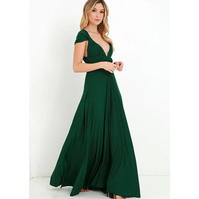 Casual Dresses ROSEWOOD Floor Length LONG Maxi Infinity Dress Convertible Formal Wrap Sexy Bridesmaid Dress Evening Dress Wedding Cocktail 230419