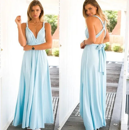 Casual Dresses ROSEWOOD Floor Length LONG Maxi Infinity Dress Convertible Formal Wrap Sexy Bridesmaid Dress Evening Dress Wedding Cocktail 230419