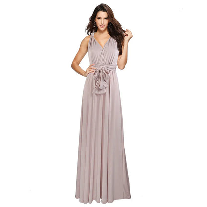 Casual Dresses ROSEWOOD Floor Length LONG Maxi Infinity Dress Convertible Formal Wrap Sexy Bridesmaid Dress Evening Dress Wedding Cocktail 230419