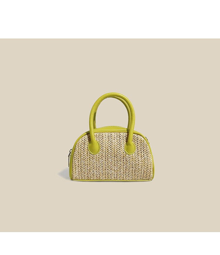 eybag Summer Beach Plaited Straw Bags Eco Friendly Handwoven Casual Totes Top Handle Handbag Simple Design Crossbody Bags