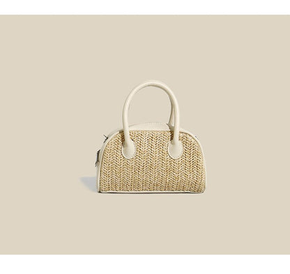 eybag Summer Beach Plaited Straw Bags Eco Friendly Handwoven Casual Totes Top Handle Handbag Simple Design Crossbody Bags