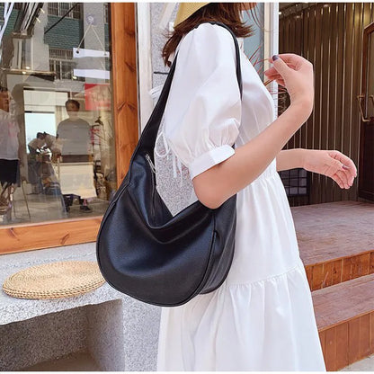 eybag Women Fashion Casual Hobo Bags  Large Capacity Shoulder Crossbody Bag Female  Wide Strap Handbag Brand Trending Underarm Purse