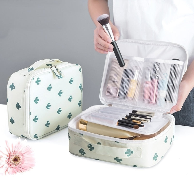 eybag Printing Makeup Bags With Multicolor Pattern Women Cosmetic bag Case Make Up Organizer Toiletry Storage Travel Wash Pouch