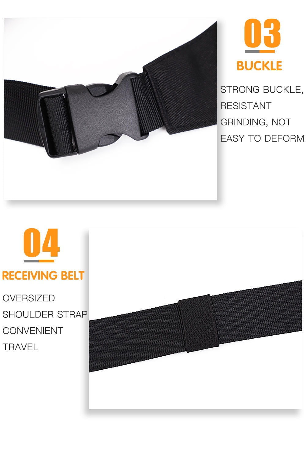 Lkblock Men Waist Bag Pack Purse Casual Large Phone Belt Bag Pouch Women's Canvas Travel Phone Bag Fanny Banana Bag Hip 4 Pockets