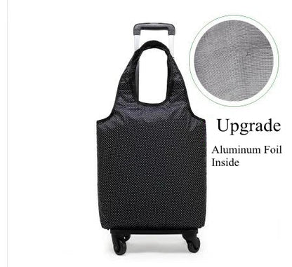 eybag Women Travel trolley bags Women wheeled bag wheels wheeled bags luggage Bags on wheels water proof Rolling Luggage Backpack bag