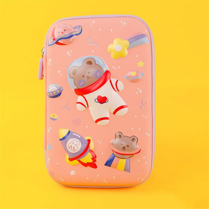 eybag Pencil Cases Unicorn Trousse Kawaii Stationery Licorne Etui Estuche Case School Supplies Cute Papeleria Astronaut Pencil Box Bag