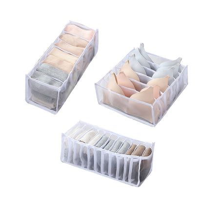 eybag Underwear Bra Organizer Storage Box Drawer Closet Organizers Divider Boxes For Underwear Scarves Socks Bra