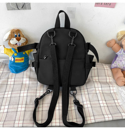 eybag Small Women's Backpack Girls School Bag Waterproof Nylon Fashion Japanese Casual Young Girl's Bag Female Mini