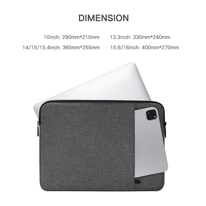 eybag Laptop Case Bag 13 14 15.4 15.6 inch Carrying Sleeve For Macbook Air Pro M1 13.3 Cover Huawei Xiaomi HP Lenovo Shell Accessories