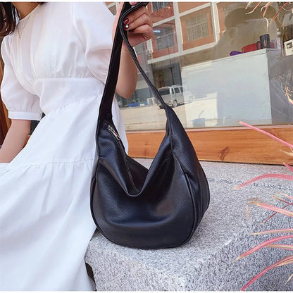 eybag Women Fashion Casual Hobo Bags  Large Capacity Shoulder Crossbody Bag Female  Wide Strap Handbag Brand Trending Underarm Purse