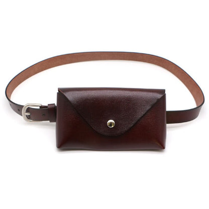 eybag Waist Bag Ladies Fashion Genuine Leather Women Waist Belt Bags Waterproof Chest Belly Pouch Woman Fanny Pack Luxury Coin Purse