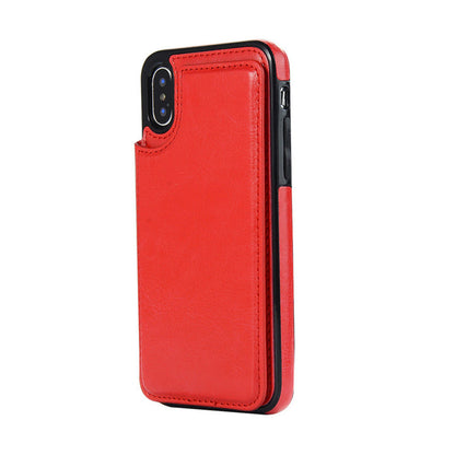 eybag Retro PU Flip Leather Case For iPhone 13 12 11 Pro Max XS Multi Card Holder Phone Cases For iPhone X 6 6S 7 8 Plus SE2022 Cover