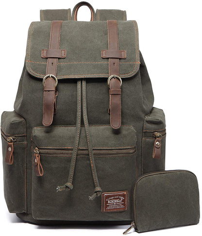 eybag vintage canvas Backpacks Men And Women Bags Travel Students Casual For Hiking Travel Camping Backpack Mochila Masculina