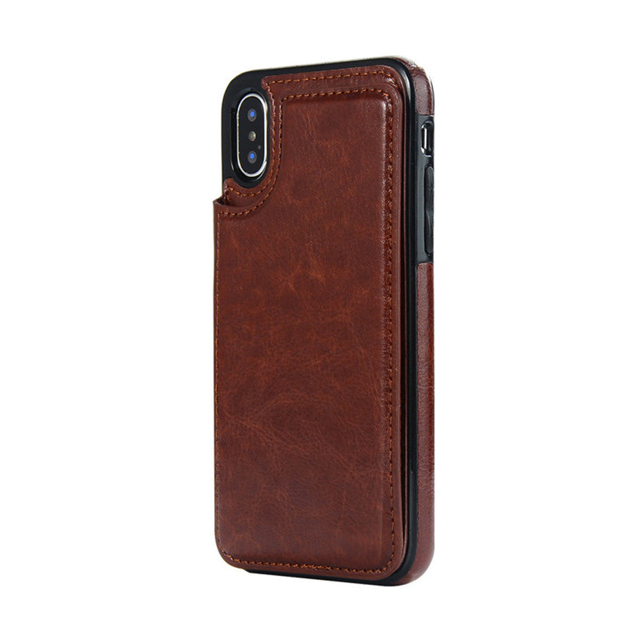 eybag Retro PU Flip Leather Case For iPhone 13 12 11 Pro Max XS Multi Card Holder Phone Cases For iPhone X 6 6S 7 8 Plus SE2022 Cover