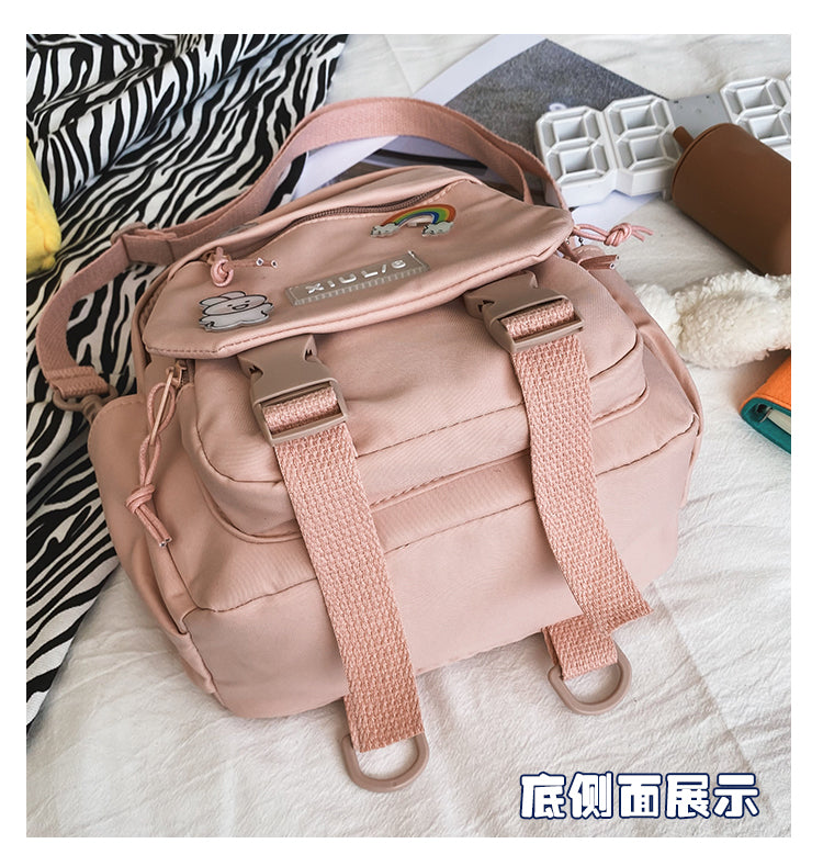 eybag Small Backpack Women Cute Multifunctional Dual-use School Bags for Teenage Girls Student Kawaii Mini Travel Backpacks Ruckpack