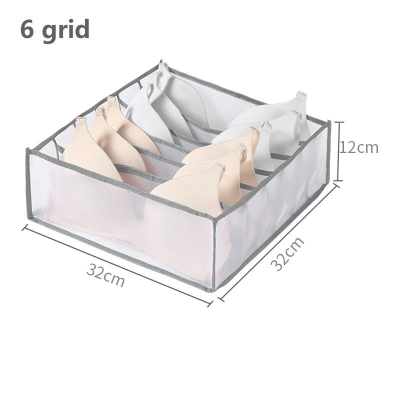 eybag Jeans Sweater Storage Box Foldable Closet Organizer Drawer Divider Organizer For Pants Clothes Underwear Socks Organizer Boxes