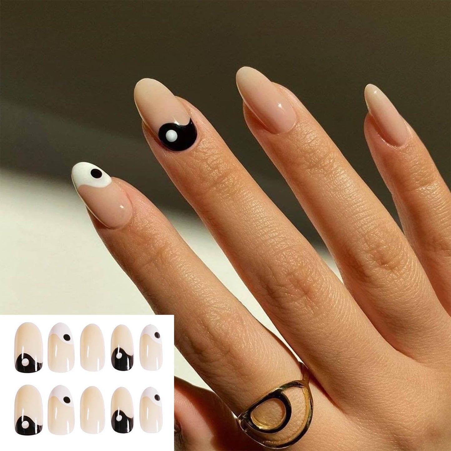 gifts for women hot sale new 24PCS Fake Nails With Glue Rhinestones Long Coffin Flame Press on Nails Detachable French Stick on Nails Art DIY faux ongles