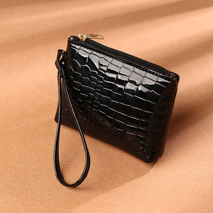 Lkblock Litchi Pattern Coin Purse Female PU Leather New Mini Wallet Luxury Brand Designer Women Small Hand Bag Cash Pouch Card Holder