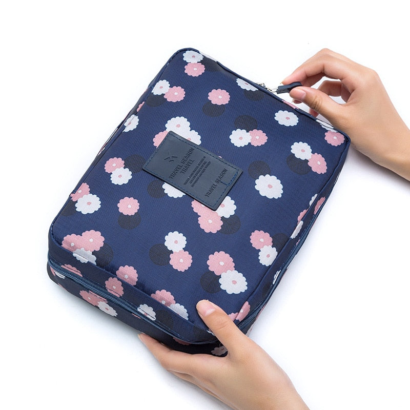 eybag Printing Makeup Bags With Multicolor Pattern Women Cosmetic bag Case Make Up Organizer Toiletry Storage Travel Wash Pouch