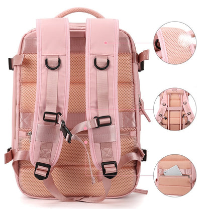 eybag New Waterproof Men Women Travel Backpack Multifunction Laptop Backpacks Male Female Outdoor Luggage Bag Mochilas High Quality