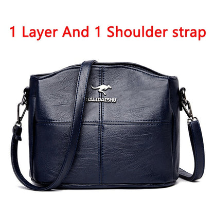 eybag Women Embroidery Tote Bag High Quality Leather Ladies Handbags Women Shoulder Bag Small Crossbody Bags For Women Sac a Main