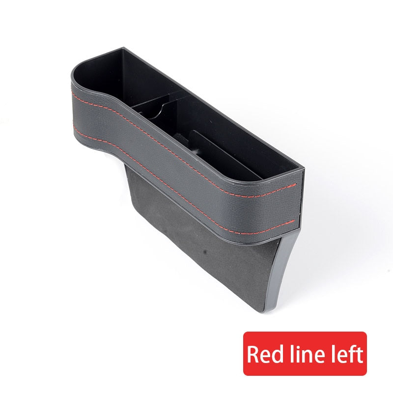 eybag Leather Car Cup Holder Seat Organizer Holder Multifunctional Auto Seat Gap Storage Box Abs Seat Seam Pockets Trunk Organizer