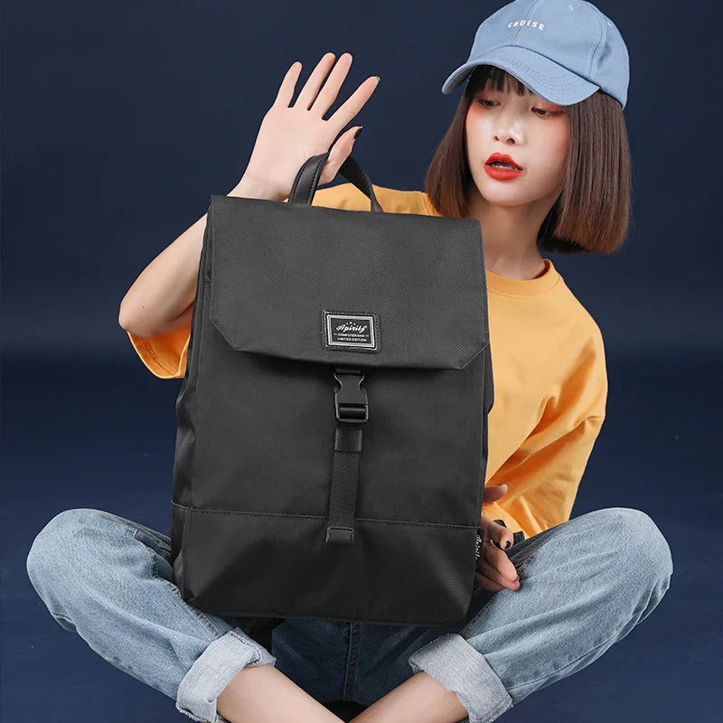 eybag Women Large Capacity Backpack Female Waterproof Schoolbag Lady 14 15.6 Inch College Laptop Backpacks Mochila